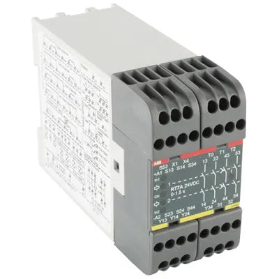 2TLA010028R2000 | ABB Jokab Safety RT7A Safety Relay, Single or Dual Channel