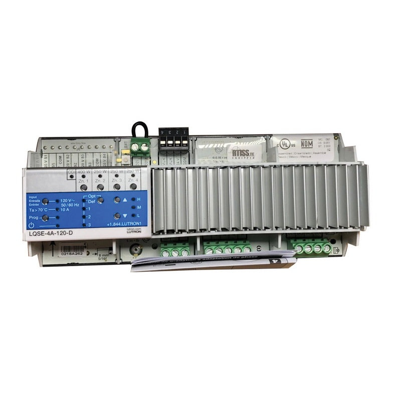 LQSE-4A-120-D | Lutron 4-Zone Phase Adaptive Power Module, 120V, HomeWorks QS