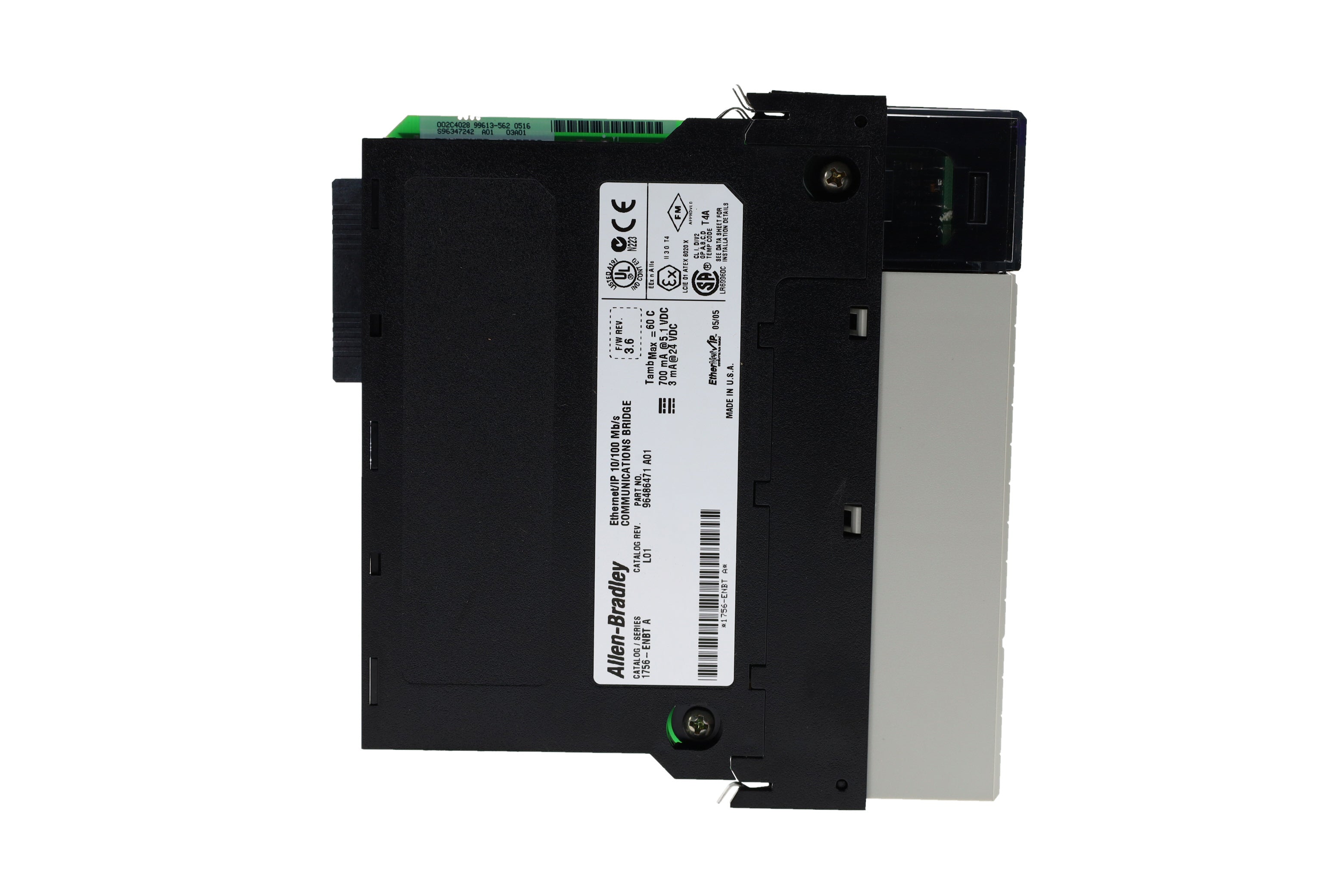 1756-ENBT/A | Allen Bradley ControlLogix EtherNet/IP Bridge