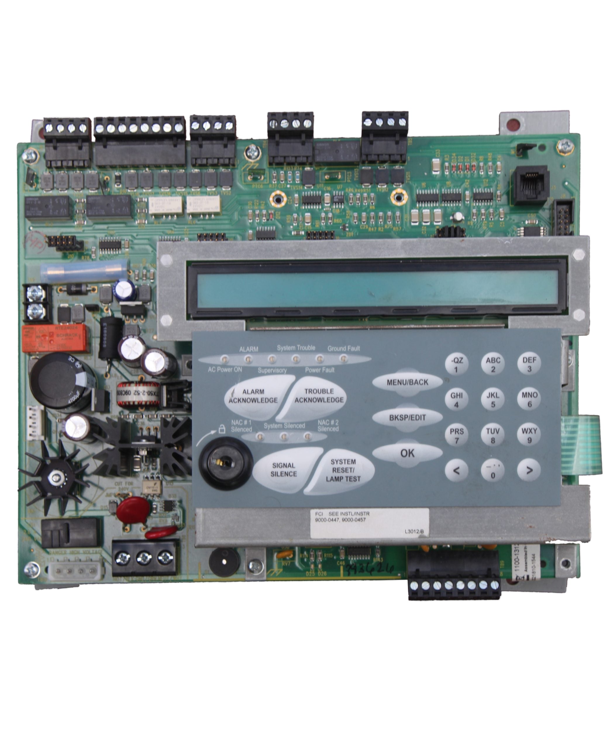 7100-1D | Gamewell FCI Fire Alarm Control Panel, 7100 Series