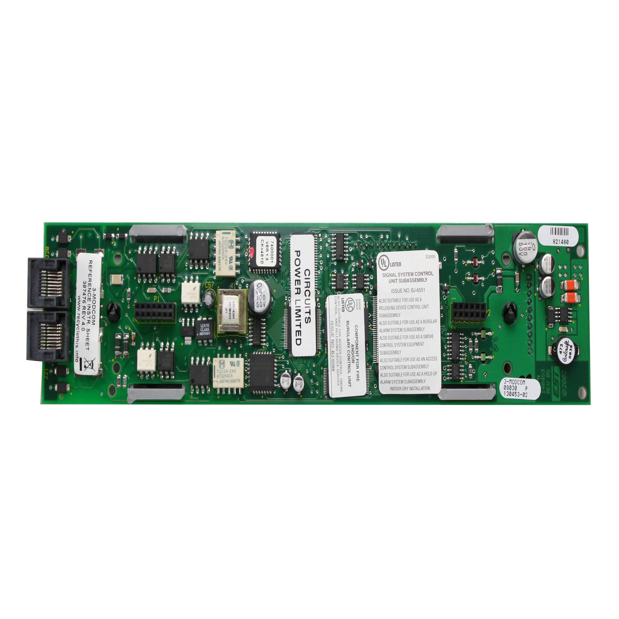 3-MODCOM | Edwards EST Modem/Dialer DACT Module for EST3 Systems