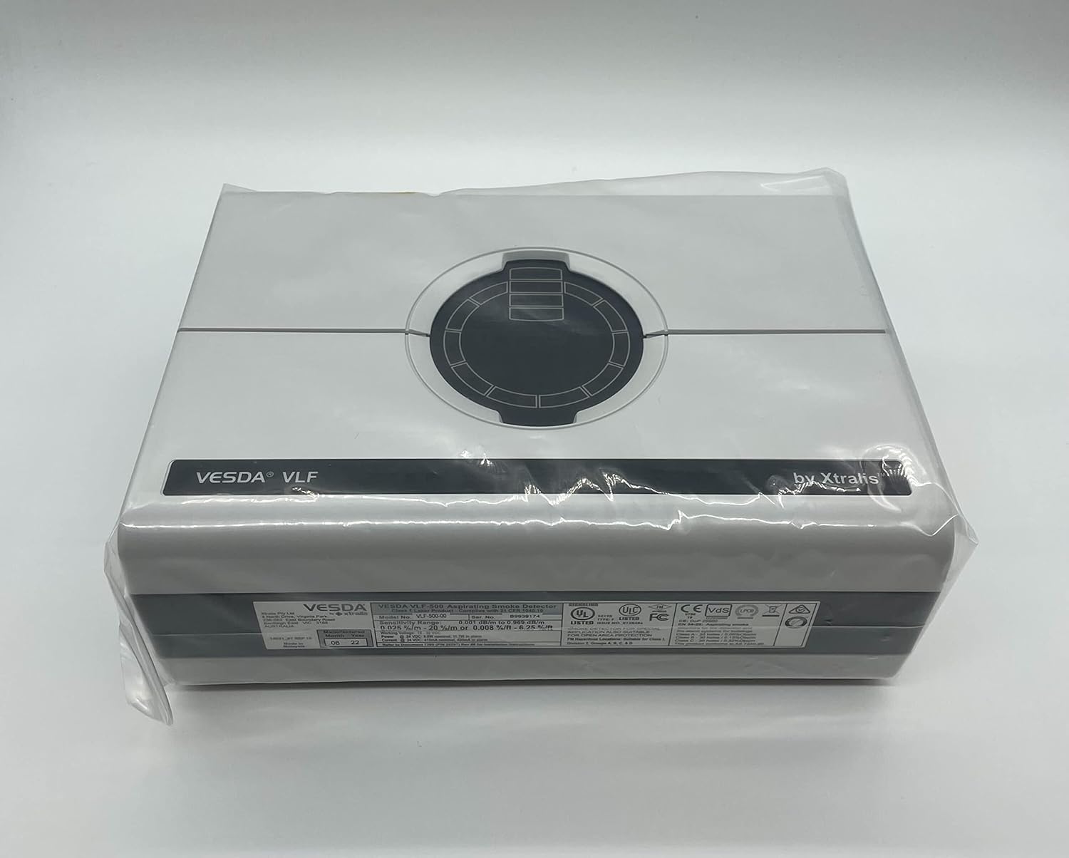 VLF-500-00 | VESDA Very Early Warning Aspirating Smoke Detector