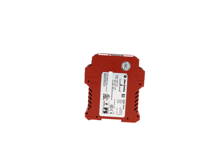 440R-H23176 | Allen-Bradley 24 VDC 2NO 35 mm Din Rail Modular Safety Relay