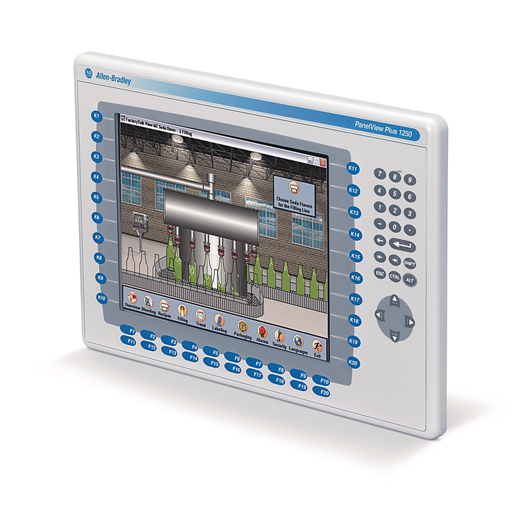 2711P-K12C4D8 | Allen-Bradley Touch Screen