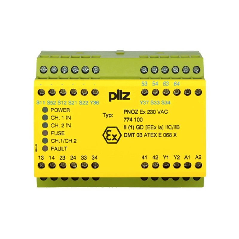 774100 | Pilz PNOZ EX Safety Relay 230 VAC ATEX Rated