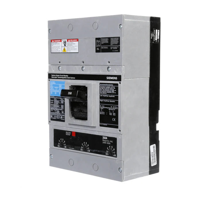 JXD63B350 | Siemens Sentron Series Circuit Breaker 350A 3-Pole 600V JD Frame