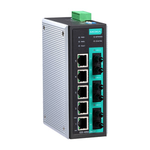 Moxa EDS-408A-MM-ST 8-Port Managed Industrial Ethernet Switch