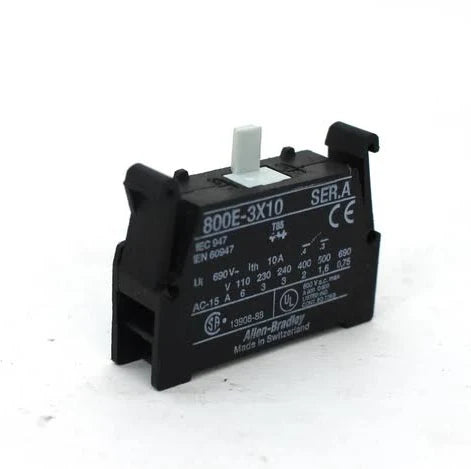 800E-3X10 | Allen-Bradley Ser.A Contact Block 690V, 10A