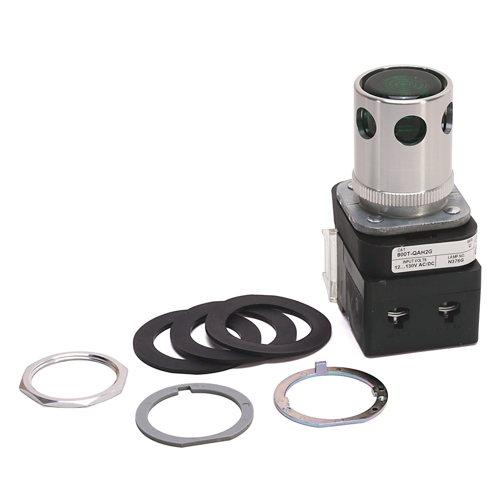 800T-QAH2G | Allen-Bradley 30.5mm Momentary Contact Push Button
