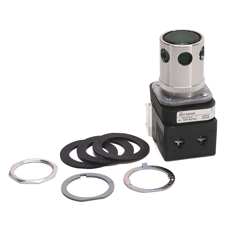 800T-QAH2G | Allen-Bradley 30.5mm Momentary Contact Push Button
