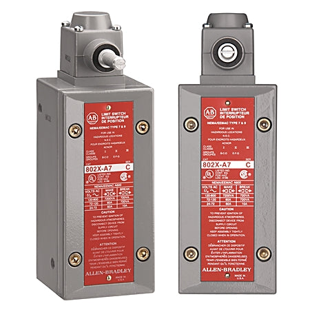802X-A7 | Allen-Bradley Spring Return Lever Limit Switch