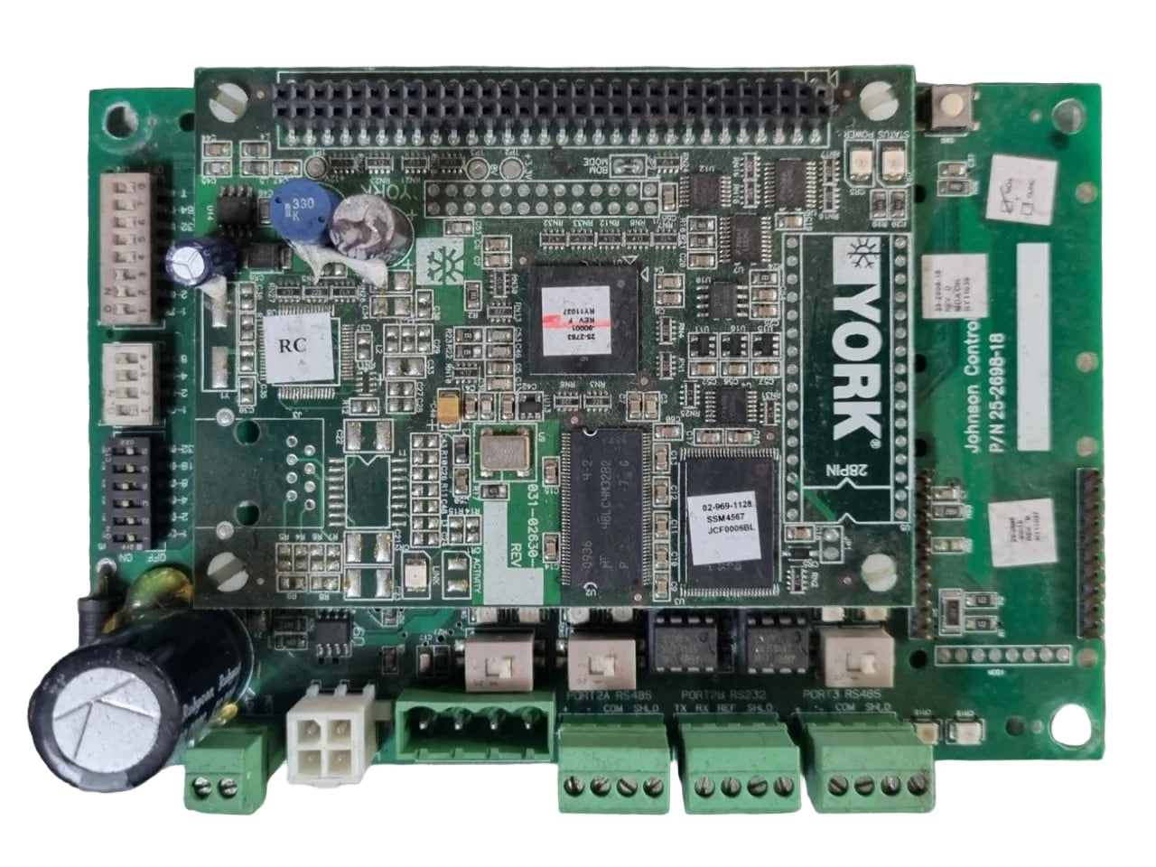 York 25-2698-18 E-Link Gateway Communication Circuit Board for Chiller Control Systems