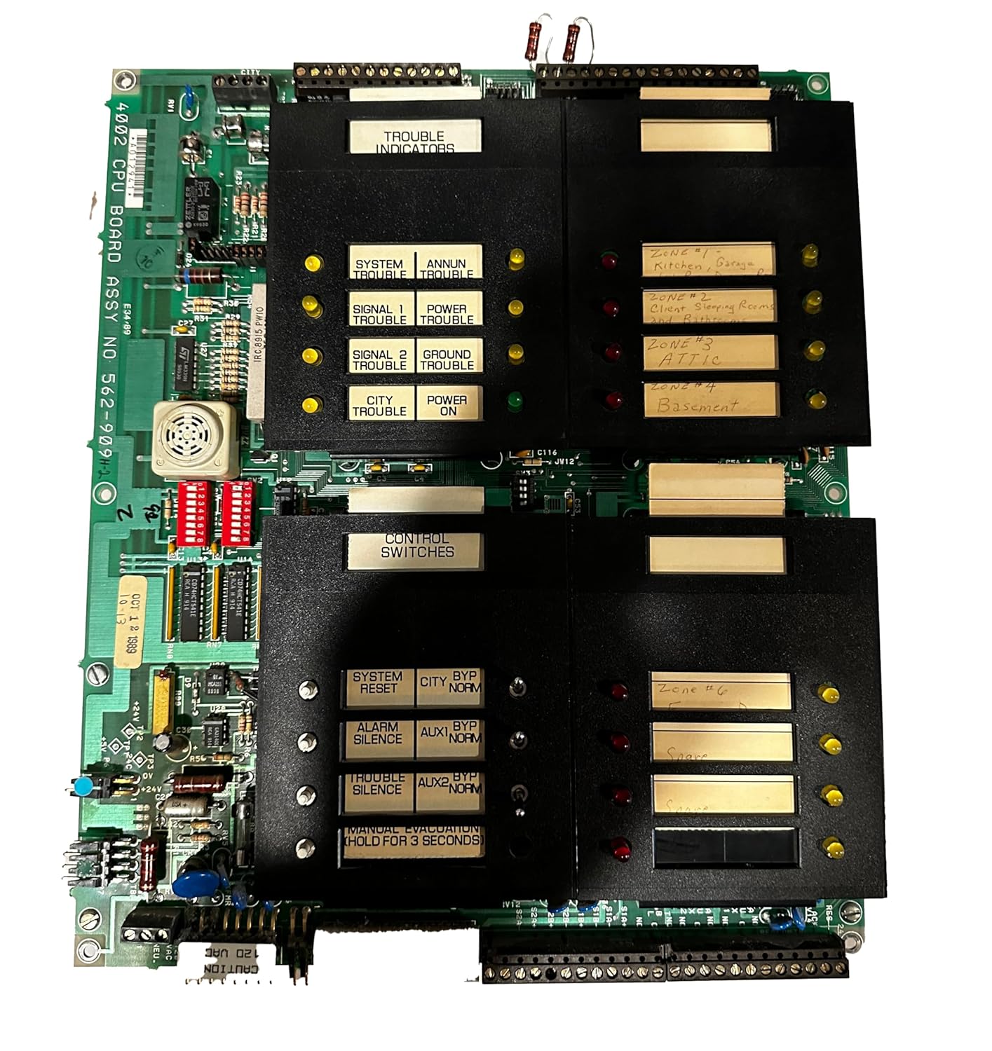 562-909 | Simplex 4002 CPU Replacement Board for Fire Alarm Control Systems