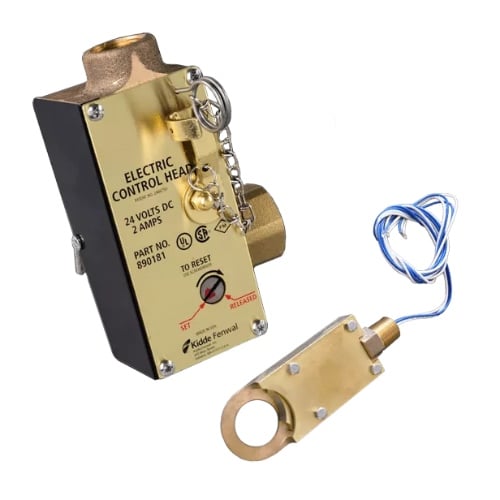 WK-890181-000 | Fenwal 24 VDC Electric Control Head for CO₂ & Clean Agent Fire Suppression Systems