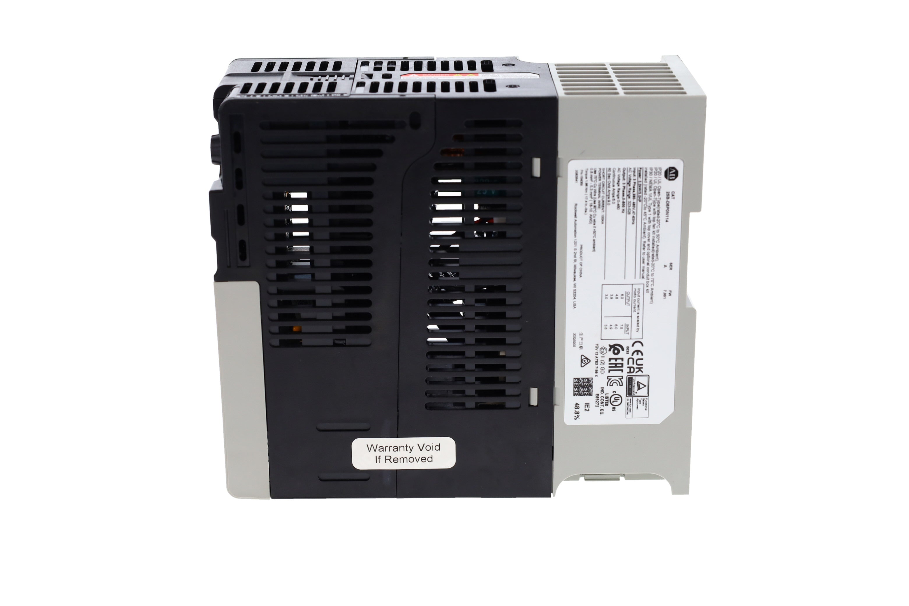 25B-D6P0N114 | Allen-Bradley PowerFlex 525 AC Drive 480V/6A/3HP