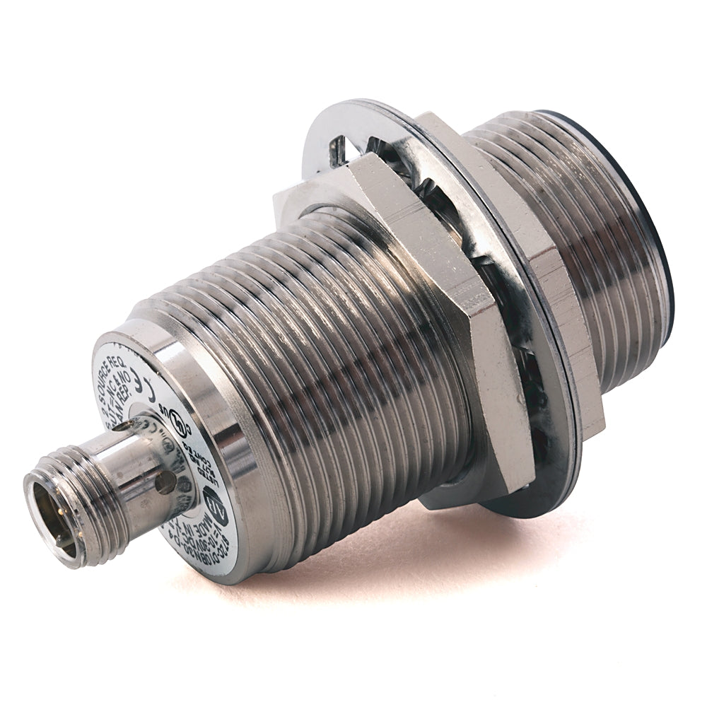 872C-D10NP30-D4 | Allen-Bradley Proximity Sensor, 3-Wire DC, 30mm Diameter, Tubular:Nickel Plated Brass