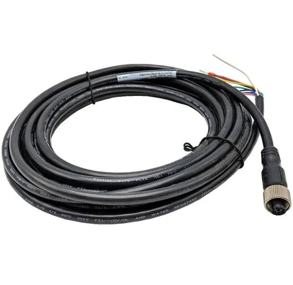 889D-F8AB-5 | Allen-Bradley Cordset, DC Micro, Female, Yellow, 24AWG