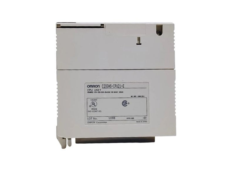 Omron C200H-CPU21 SYSMAC PLC CPU Module with 8KB Memory and Built-In Power Supply