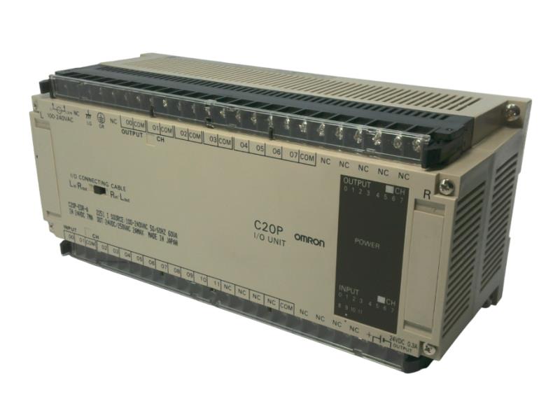 C20P-EDR-A | Omron C20 I/O Module 12 DC Inputs 8 Relay Outputs 100–240VAC