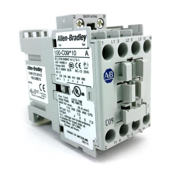 100-C09E10 | Allen-Bradley 9 Amp IEC Contactor