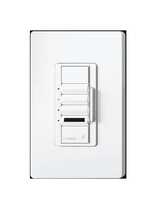 SPSLV-600-WH | Lutron Spacer System Low-Voltage Single-Pole Wall Dimmer