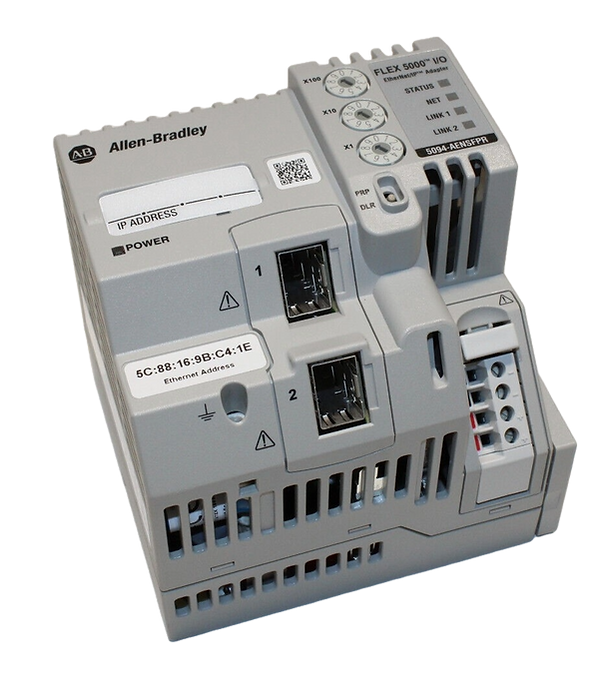 5094-AEN2SFPR | Allen Bradley Flex 5000 Dual-Port EtherNet/IP SFP Adapter