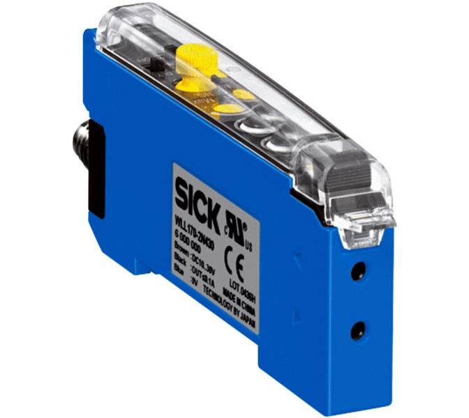 WLL170-P460 | SICK Fiber-Optic Photoelectric Sensor PNP Red LED