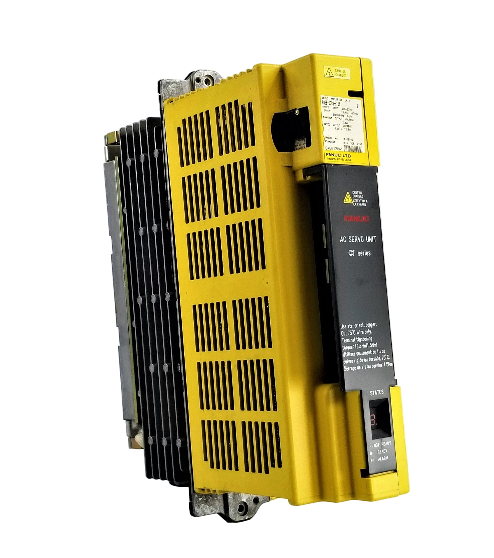 A06B-6089-H101 | FANUC Alpha Series Servo Drive SVU 1-12, 12A