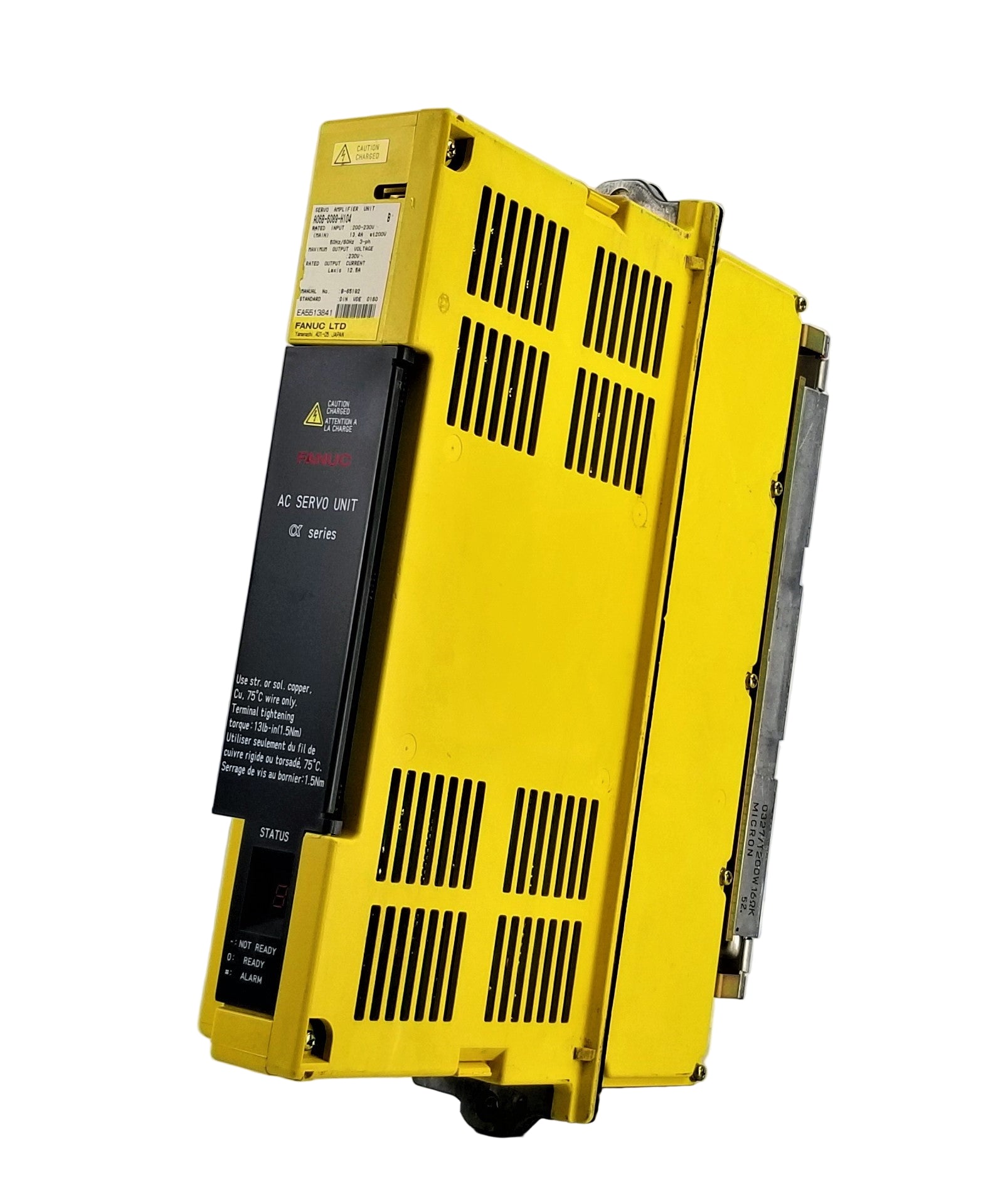A06B-6089-H101 | FANUC Alpha Series Servo Drive SVU 1-12, 12A