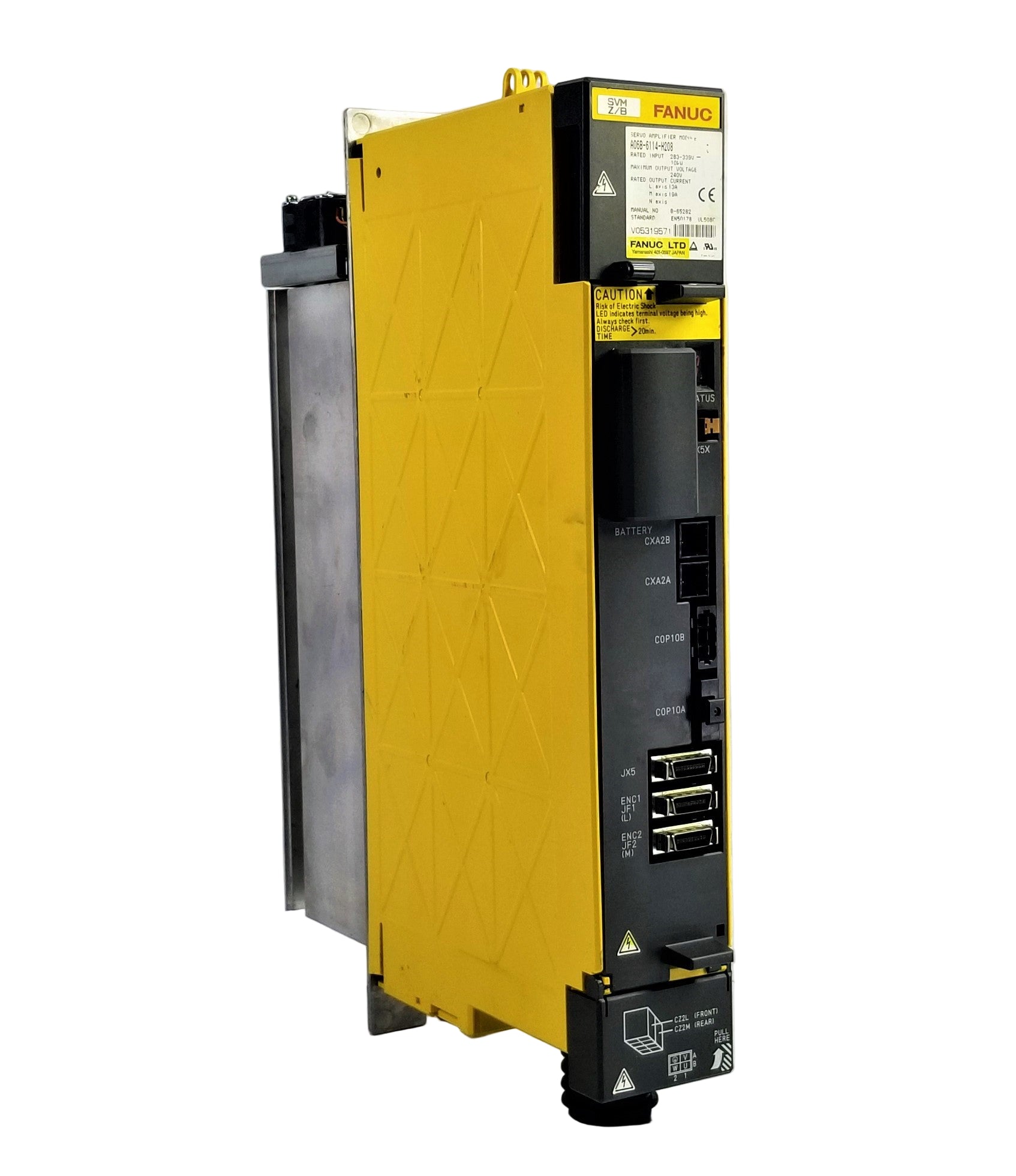 A06B-6114-H208 | FANUC Alpha i Dual-Axis Servo Amplifier SVM2-40/80i, 10kW