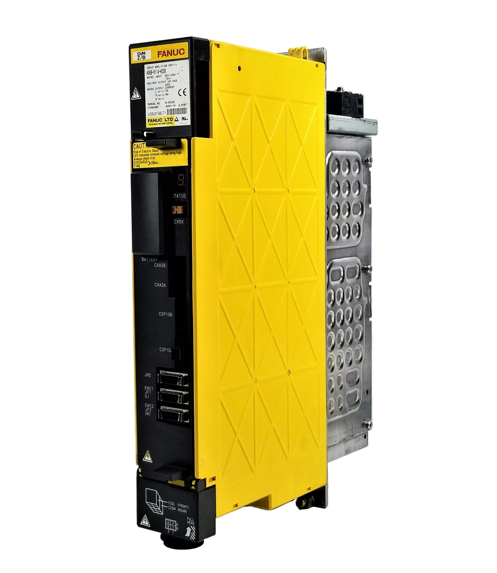 A06B-6114-H208 | FANUC Alpha i Dual-Axis Servo Amplifier SVM2-40/80i, 10kW