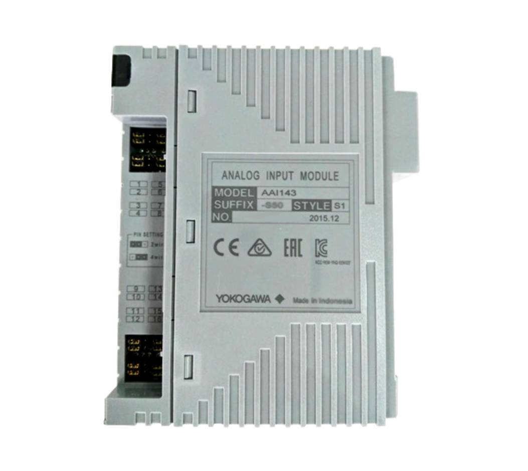 AAI143-H00/A4S00 | Yokogawa Analog Input Module – 16-Channel, Isolated, HART-Compatible