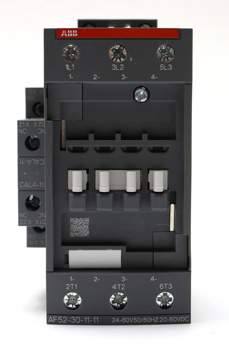 ABB AF52-30-11-11 Power Contactor with AC/DC Coil and Auxiliary Contacts