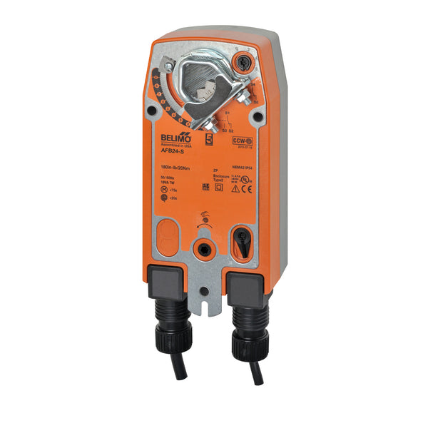 AF24-S US | Belimo 133 In Lb Spring Return On Off Damper Actuator 24V