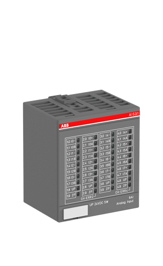 AI531 | ABB Analog input module. 8 AI: U, I, RTD, R, TC, DI