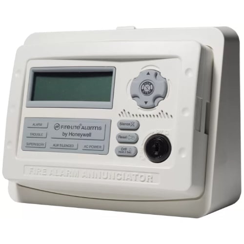 ANN-80-W | Fire-Lite 80-Character LCD Annunciator, White, Remote Fire Alarm Display