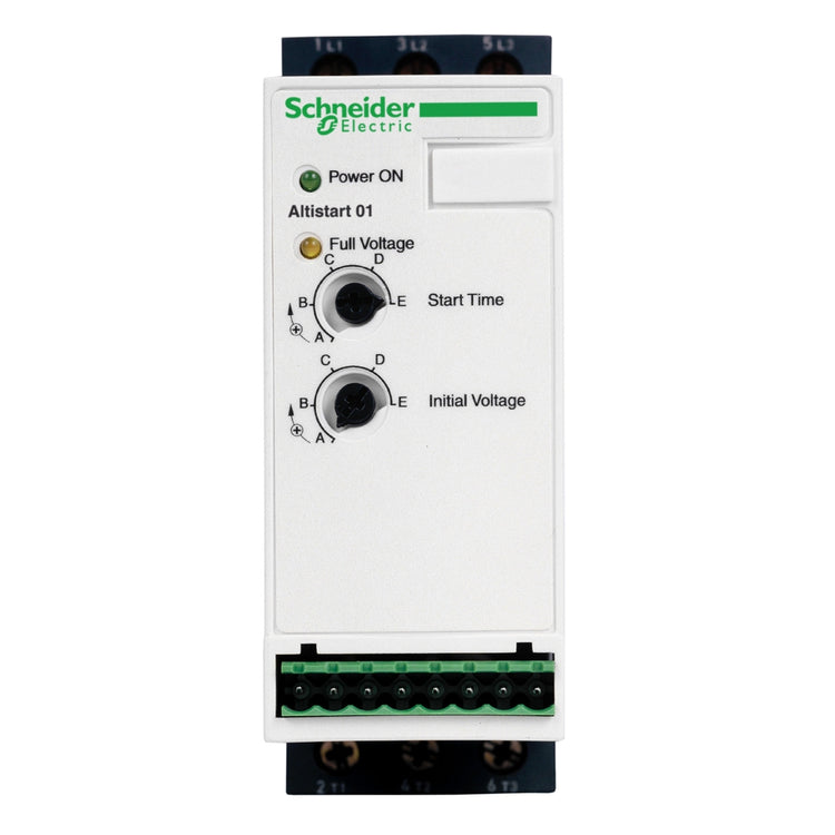 ATS01N112FT | Schneider Electric Soft starter for asynchronous motor, Altistart 01, ATS01, 12A, 110 to 480V, 1.5 to 5.5kW