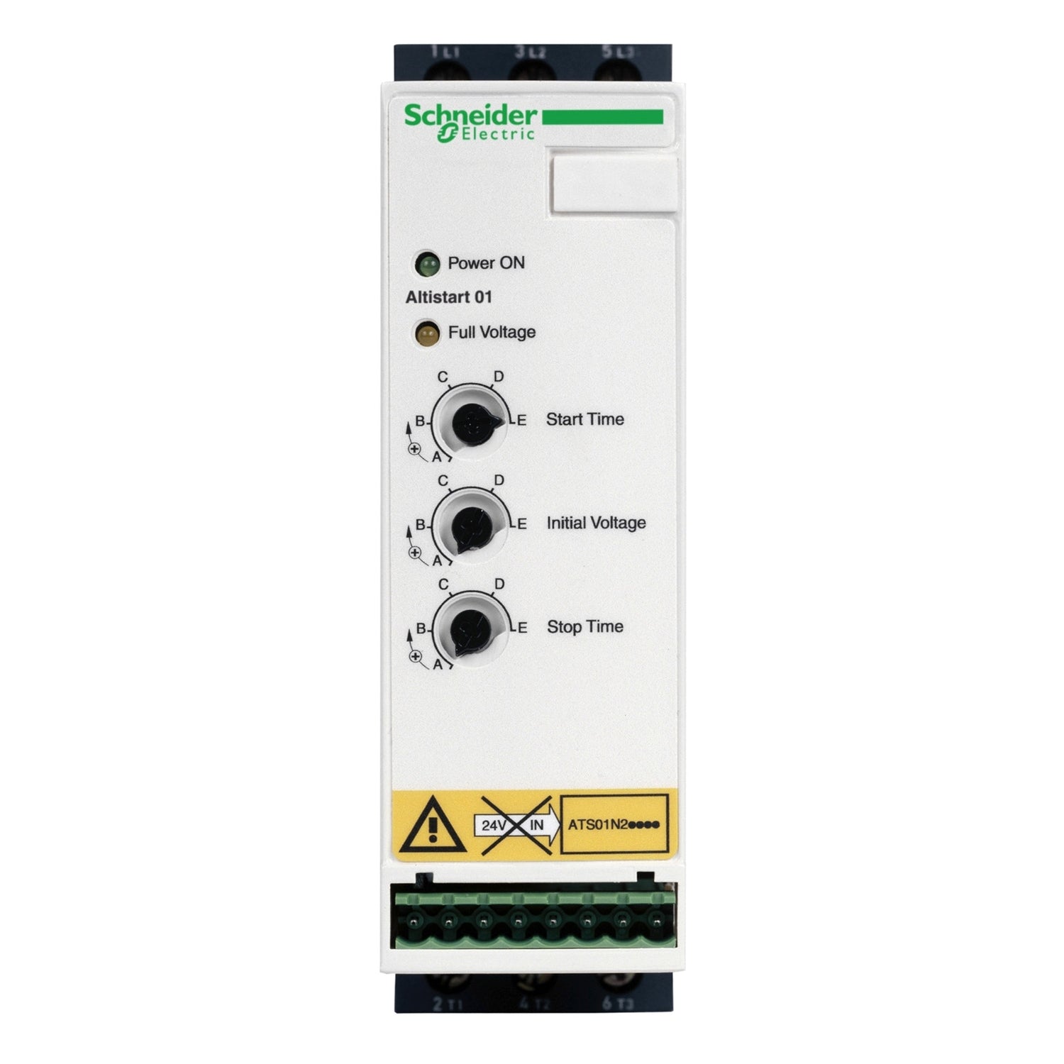 ATS01N232RT | Schneider Electric Soft starter for asynchronous motor, Altistart 01, ATS01, 32A, 460 to 480V