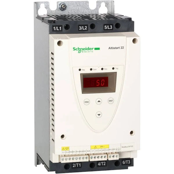 ATS22D47S6U | Schneider Electric Soft starter-ATS22-control 110V-power 230V(15hp)/460V(30hp)/575V(40hp)