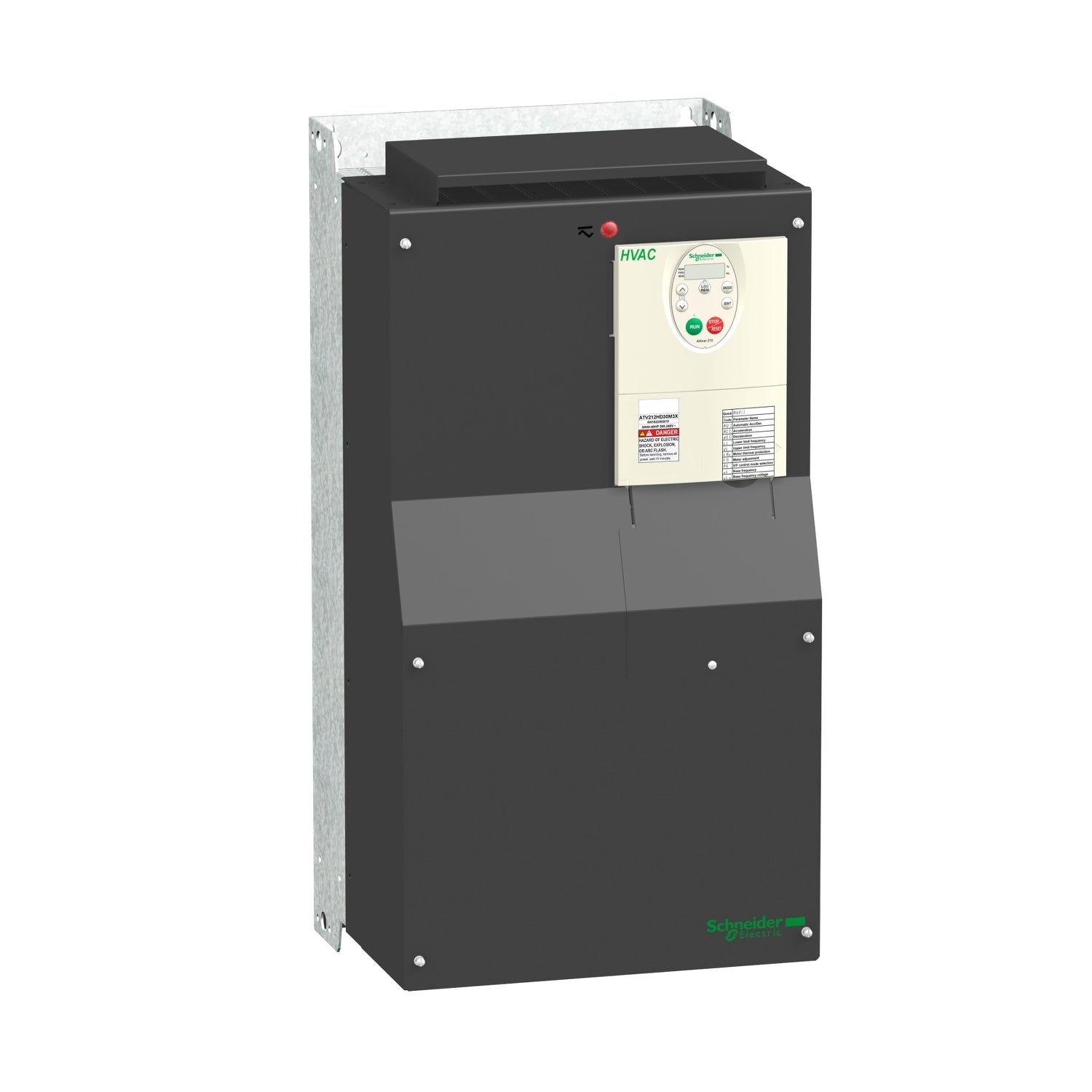 ATV212HD55N4 | Schneider Electric Variable speed drive, Altivar 212, 55kW, 75hp, 480V, 3 phases, with EMC, IP21