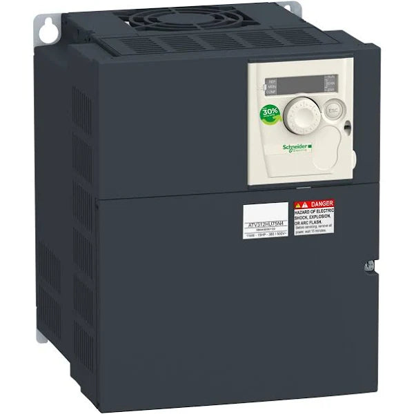 ATV312HU55M3 | Schneider Electric Variable speed drive ATV312 - 5.5kW - 12.8kVA - 292W - 200..240V- 3-phase supply