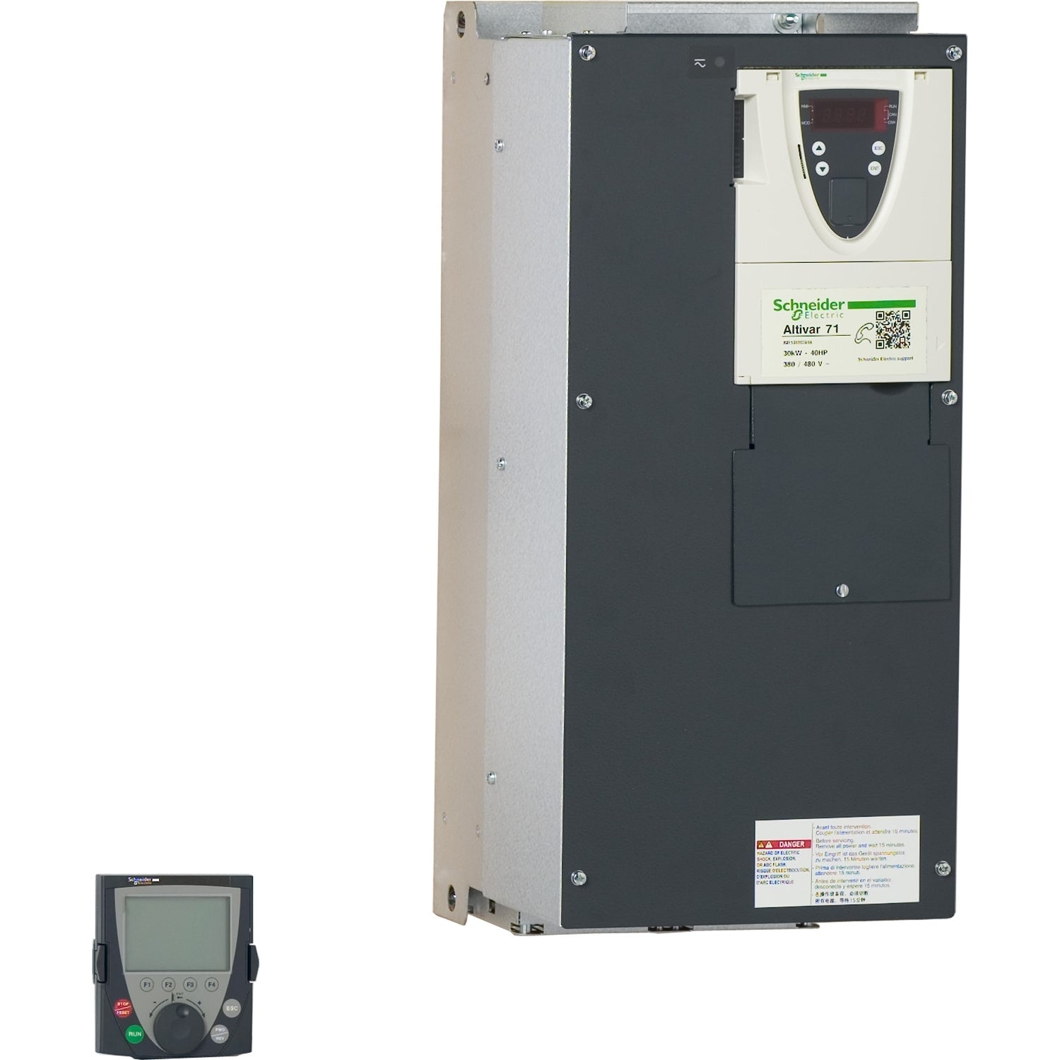 ATV71HD30N4 | Schneider Electric Variable speed drive ATV71 - 30kW-40HP - 480V - EMC filter-graphic terminal