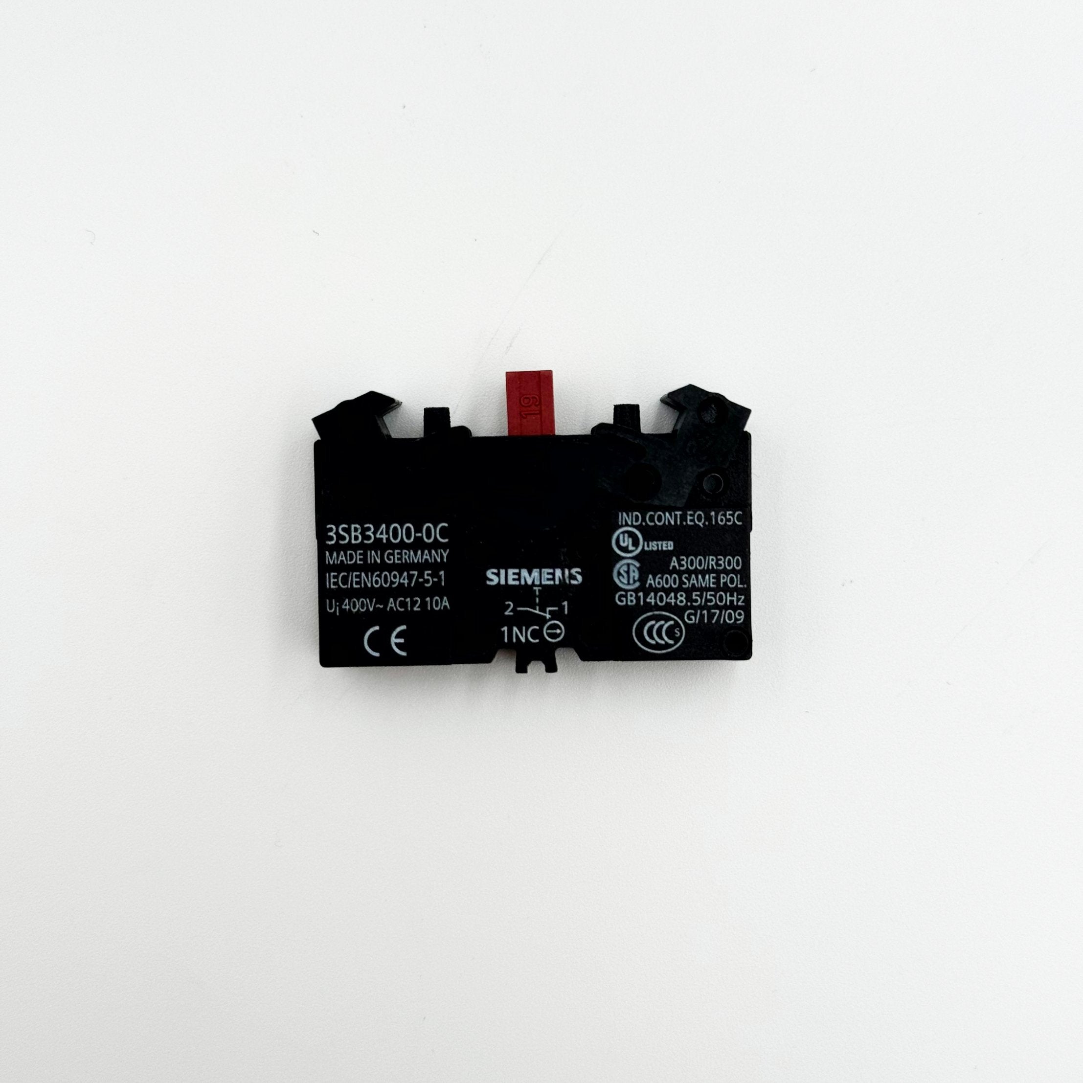 3SB3400-0C | Siemens Actuator with One Contact