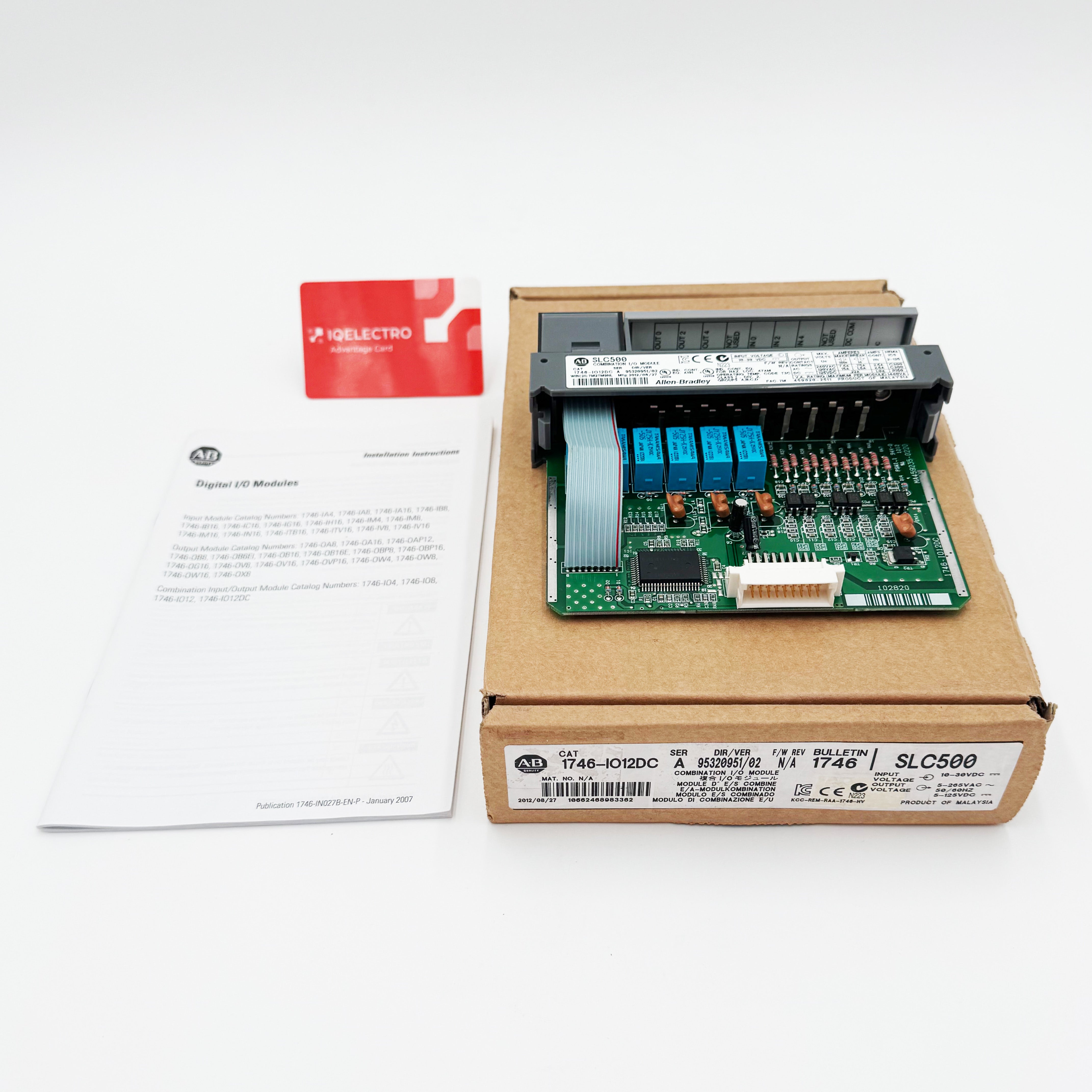 1746-IO12DC | Allen Bradley Digital I/O Combination Module