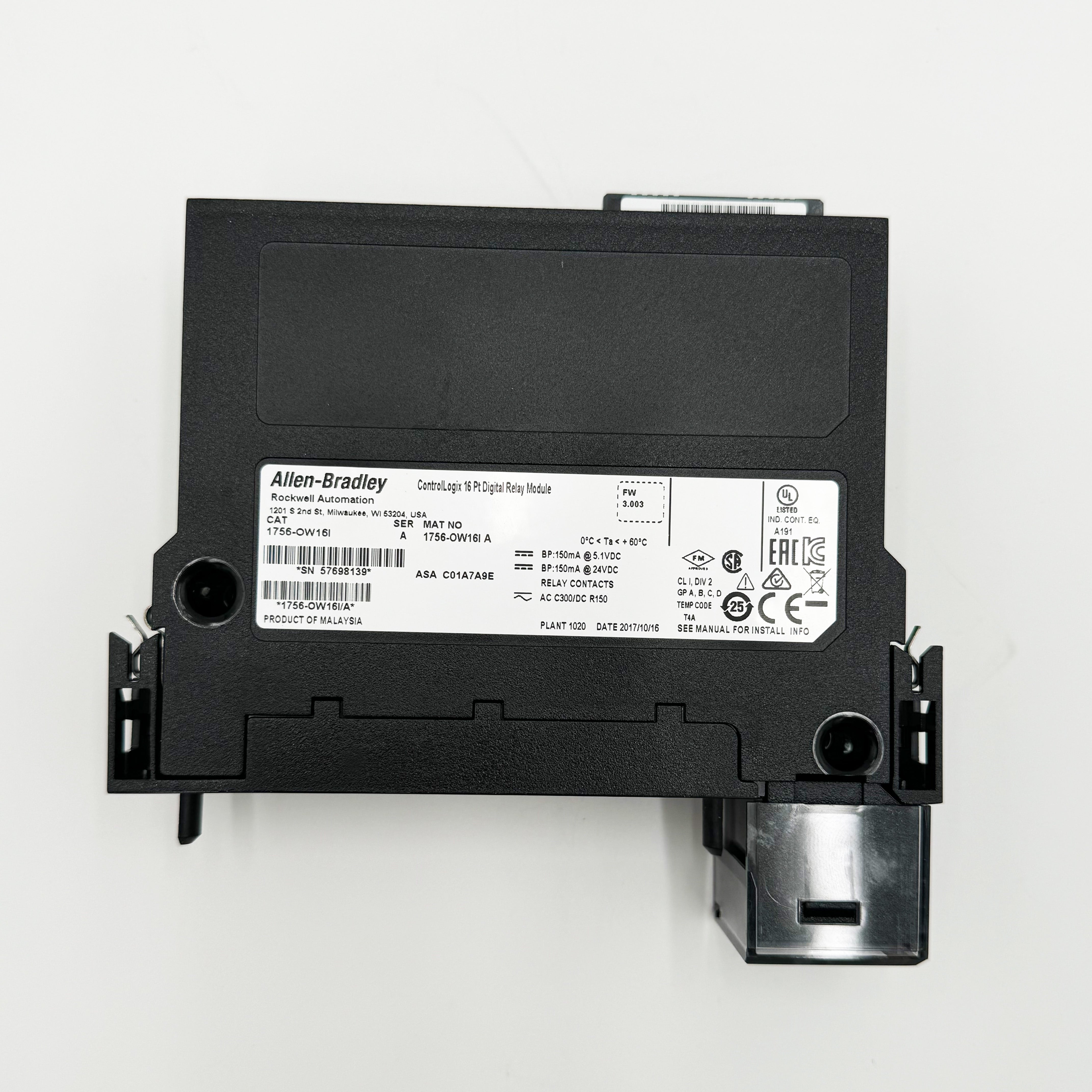 1756-OW16I | Allen-Bradley ControlLogix Isolated Relay Output Module 16-Points