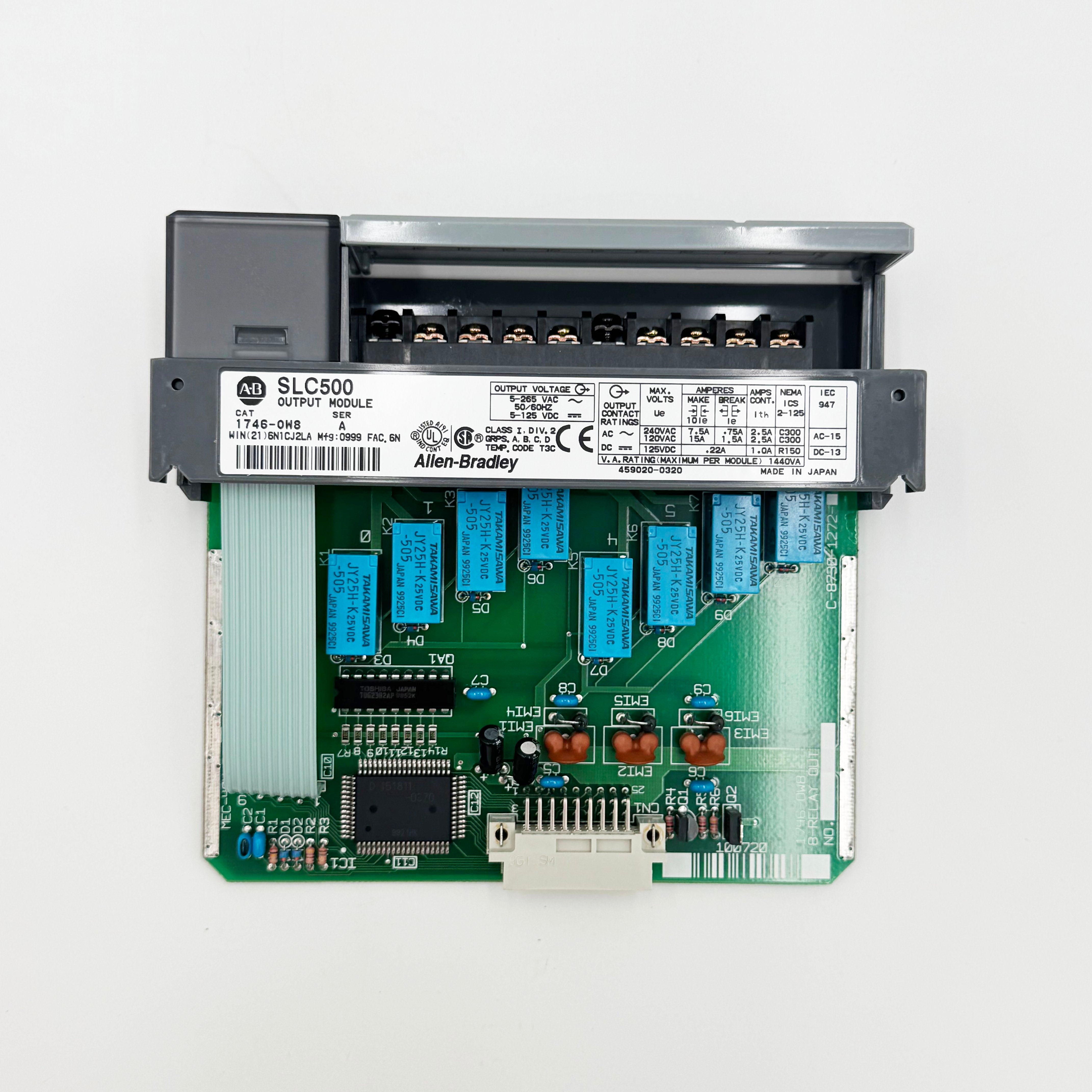 1746-OW8 | Allen-Bradley SLC 500 8-Channel Relay Output Module