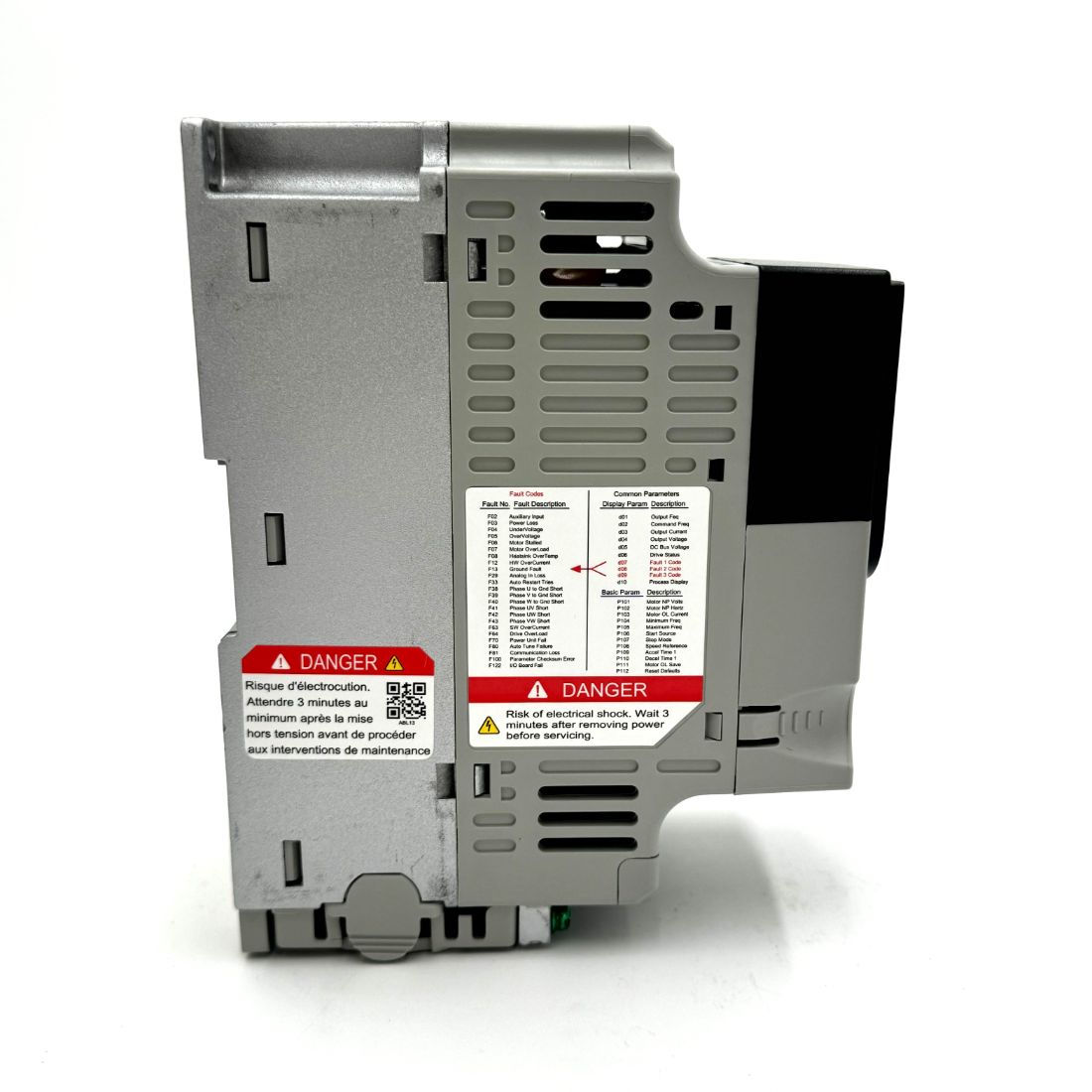 22F-D2P5N103 | Allen-Bradley PowerFlex 4M AC Drive 480VAC 3-Phase 2.5A 0.75kW 1HP