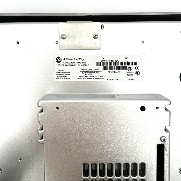 2711P-T10C4D1 | Allen-Bradley PanelView Plus 1000 Color/Touch/Enet/RS232 64M DC
