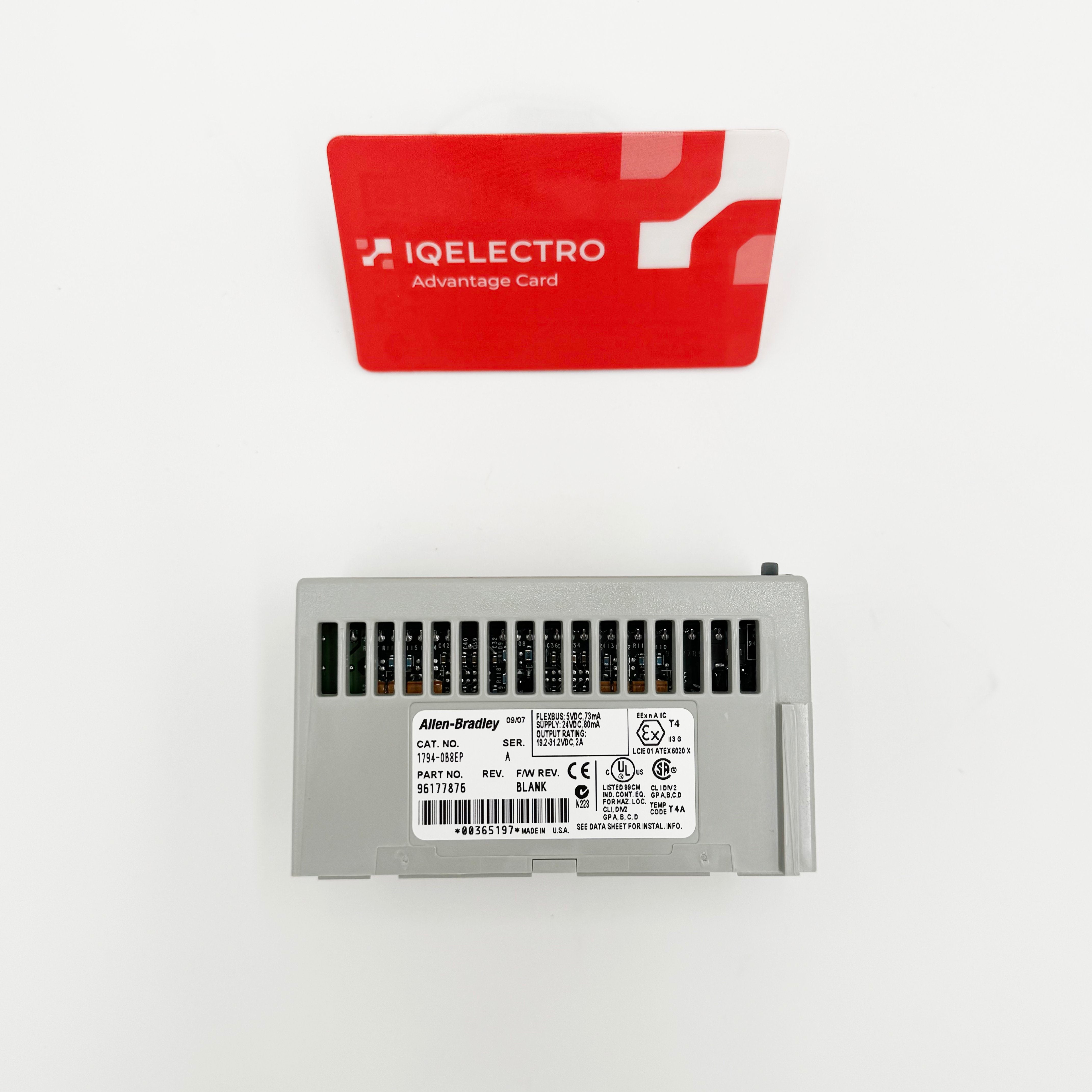 1794-OB8EP | Allen-Bradley FLEX Output Module 24VDC 8-Port Electronically Fused