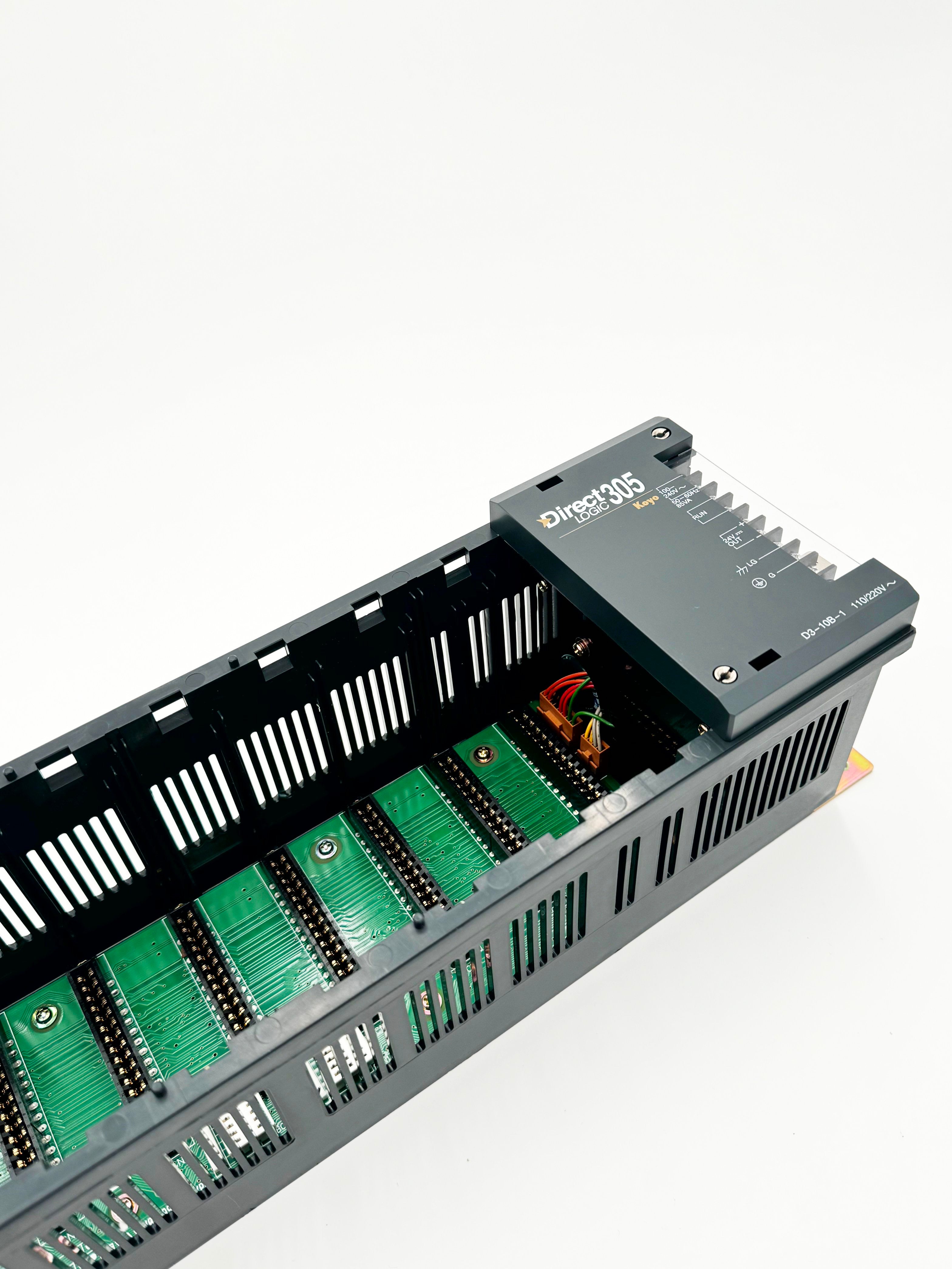 D3-10B-1 | Automation DirectLOGIC I/O Base: 10-slot, Panel Mount